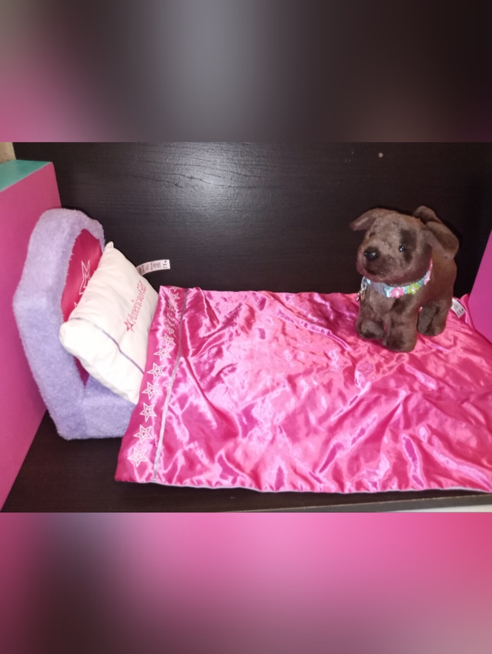 American Girl doll Bed & dog Bundle